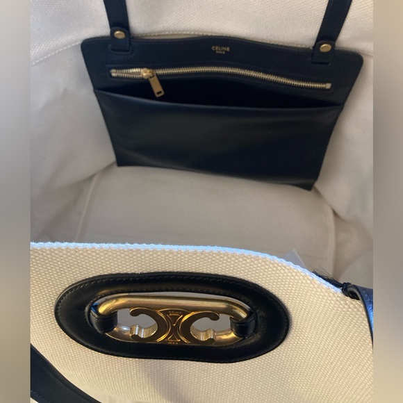 Celine Triomphe Canvas Tote - Picture 2 of 8